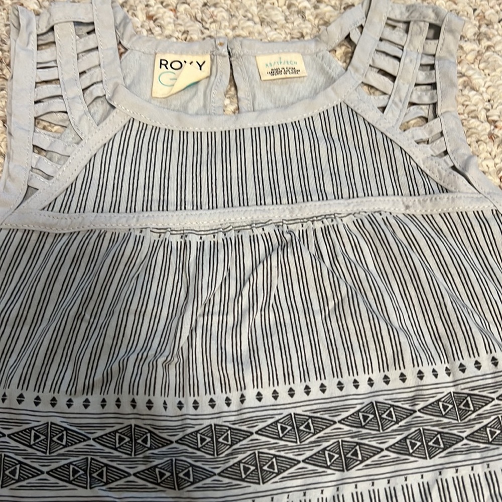 Girls Roxy Gray Top